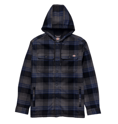 Dickies MENS BONDED SHIRT JACKET-A85X5-0SL(SLATE)/K63-(DECEMBER SKY)