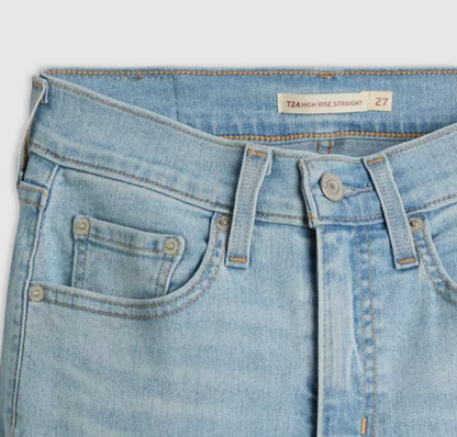724 high rise straight eternal indigo li - 18883-0355