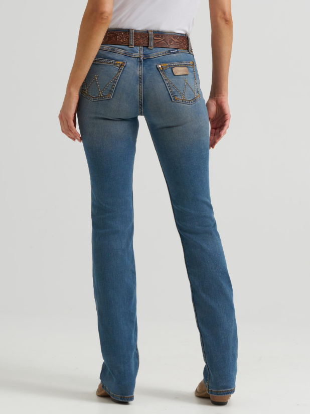 Wrangler® Retro® Mae Jean - Mid-Rise - Medium Blue - 09MWZKM