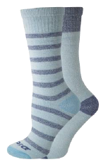 Dickies Women's 2 Packs Charcoal Fiber Basic Thermal Crew Socks, Sizes 6-9  (I211024)