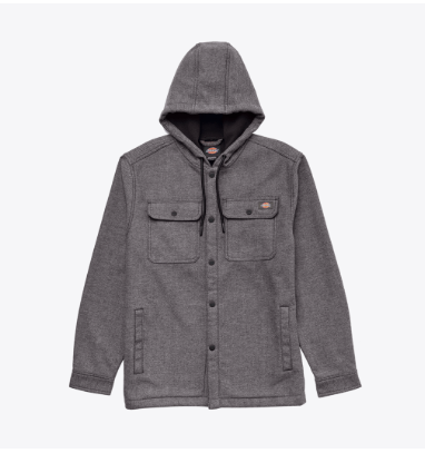 Dickies MENS BONDED SHIRT JACKET-A85X5-0SL(SLATE)/K63-(DECEMBER SKY)