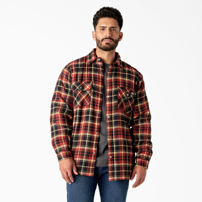 Dickies Water Repellent Fleece Lined Flannel Shirt Jacket