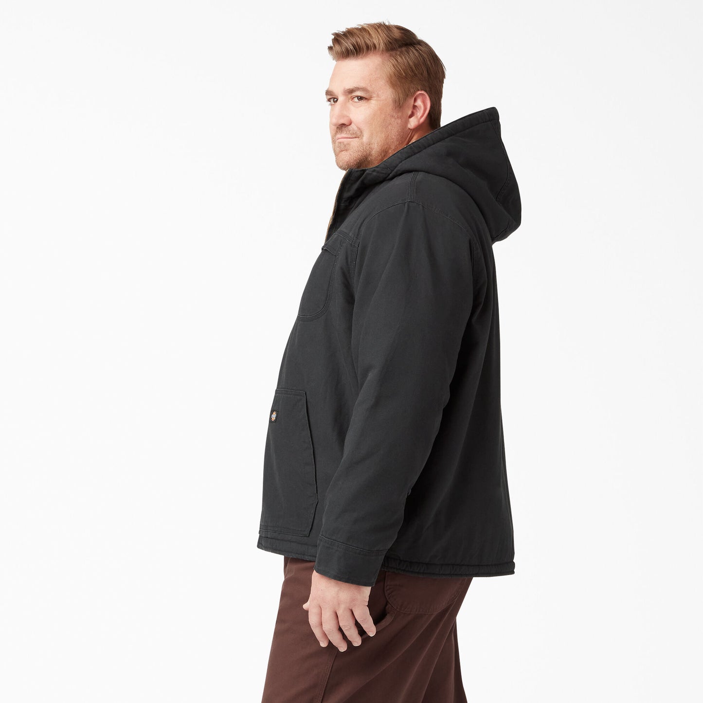 Dickies Duck High Pile Fleece Lined Hooded Jacket - Big and Tall