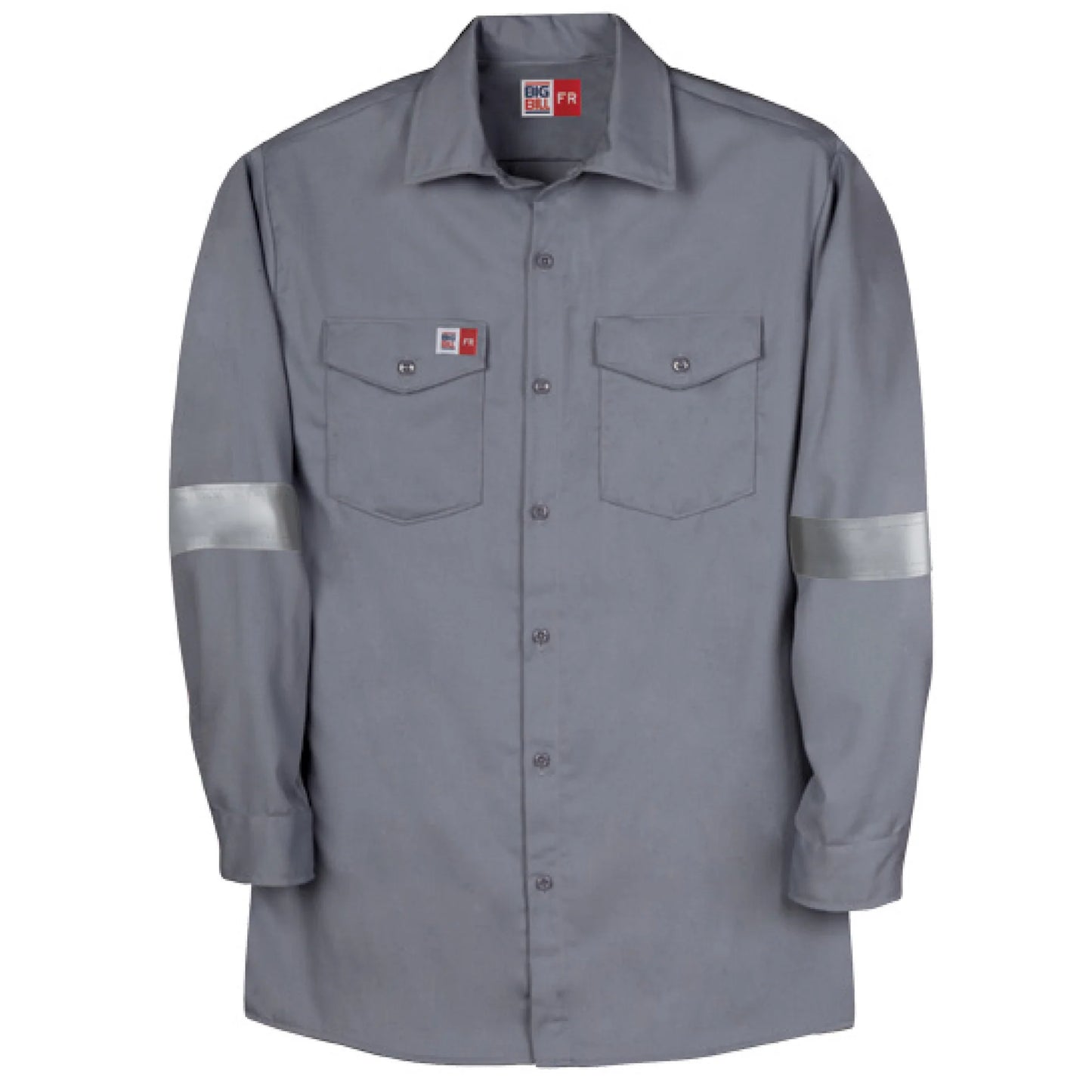Big Bill Flame Resistant High Visibility Industrial Work Shirt -TX238US7 - Basics Clothing Store