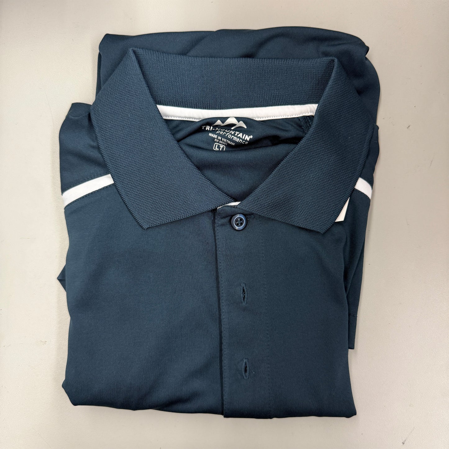 Tri-Mountain Performance Pocketless Polos, Clearance