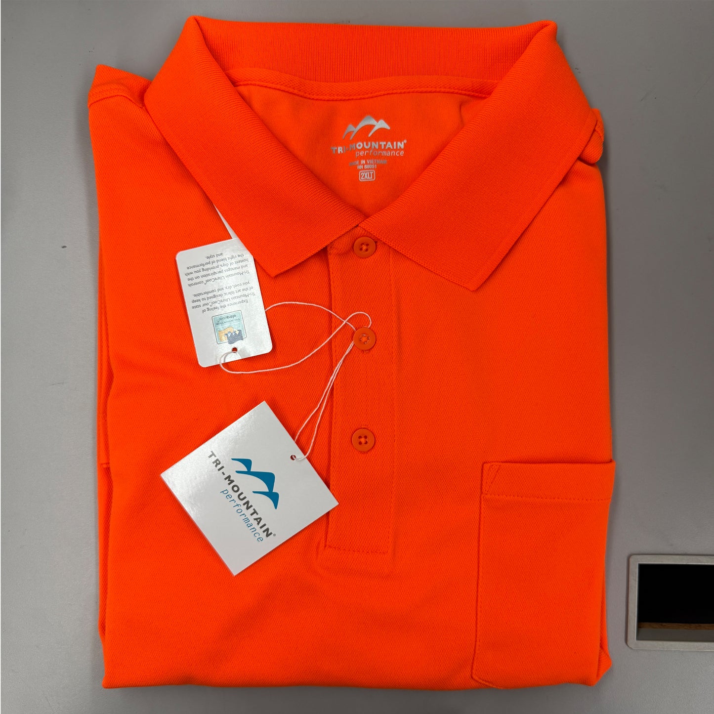 Tri-Mountain Performance Pocket Polos, Clearance