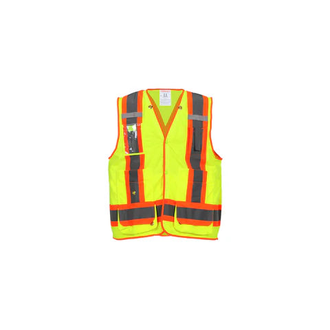 Tingley Job Sight Class 2 X-Back Surveyor Vest