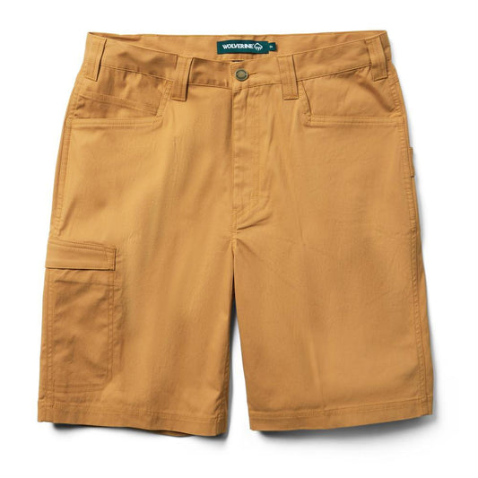 Wolverine CARBUR 10''  QUICK DRY STRETCH SHORT - BRITISH TAN