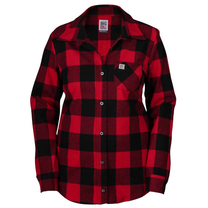 Big Bill Women's Brawny Flannel Shirt -W121