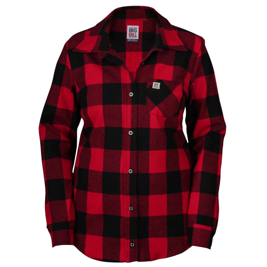 Big Bill Women's Brawny Flannel Shirt -W121