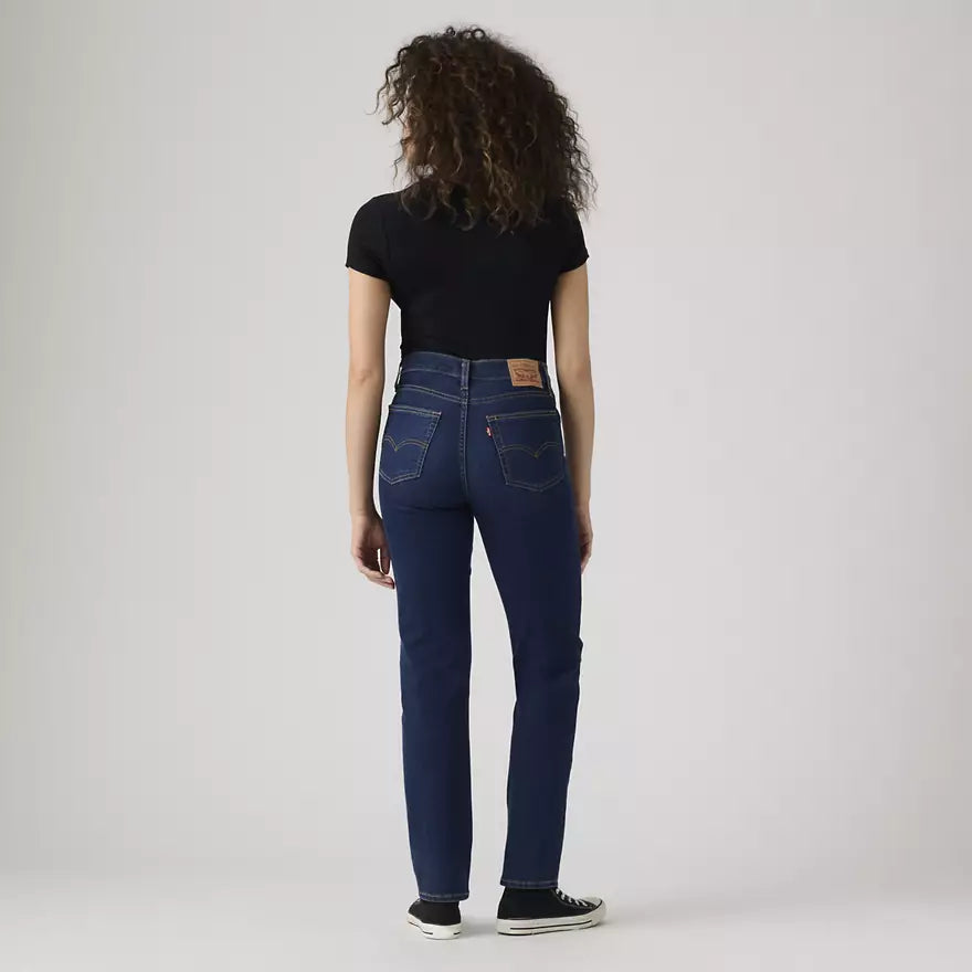 Levi's 724 High Rise Women's Slim Straight Jeans - Chelsea Carbon Glow 18883-0304