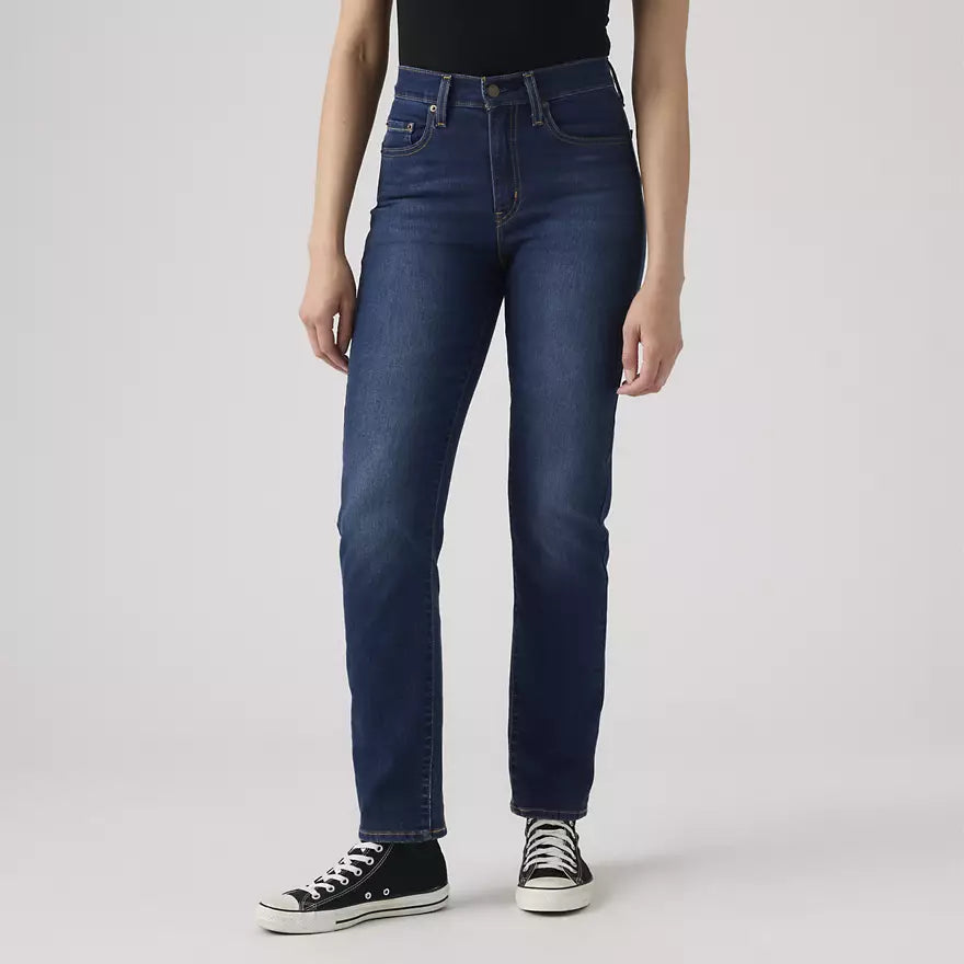 Levi's 724 High Rise Women's Slim Straight Jeans - Chelsea Carbon Glow 18883-0304