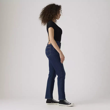 Levi's 724 High Rise Women's Slim Straight Jeans - Chelsea Carbon Glow 18883-0304