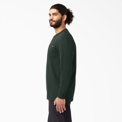 Dickies Heavyweight Long Sleeve Henley T-Shirt