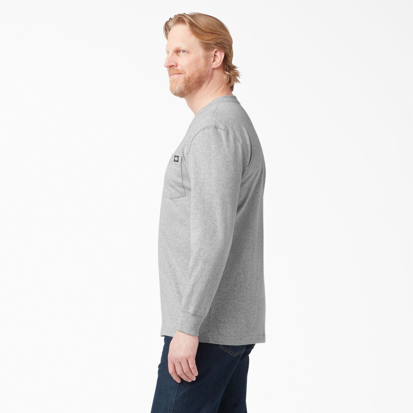 Dickies Heavyweight Long Sleeve Henley T-Shirt