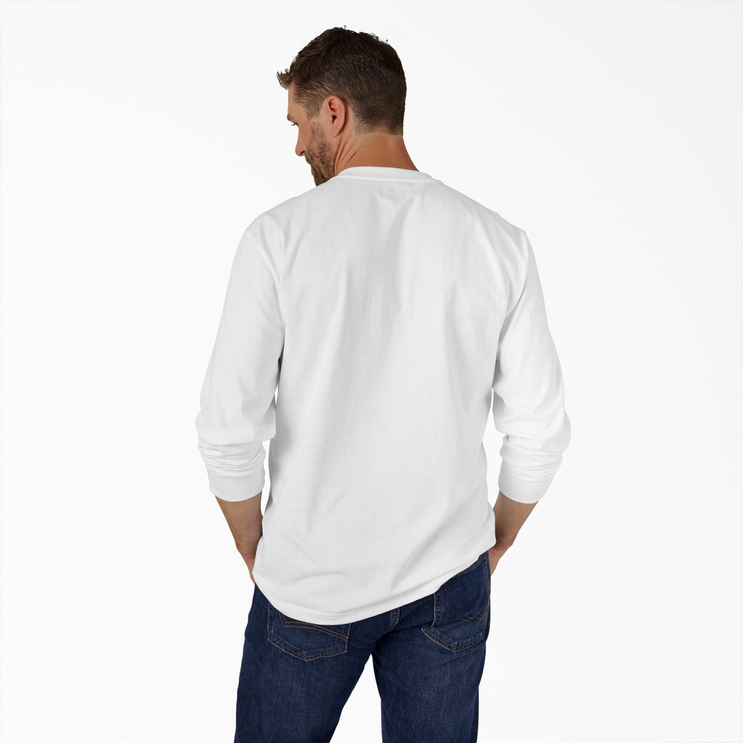 Dickies Heavyweight Long Sleeve Henley T-Shirt