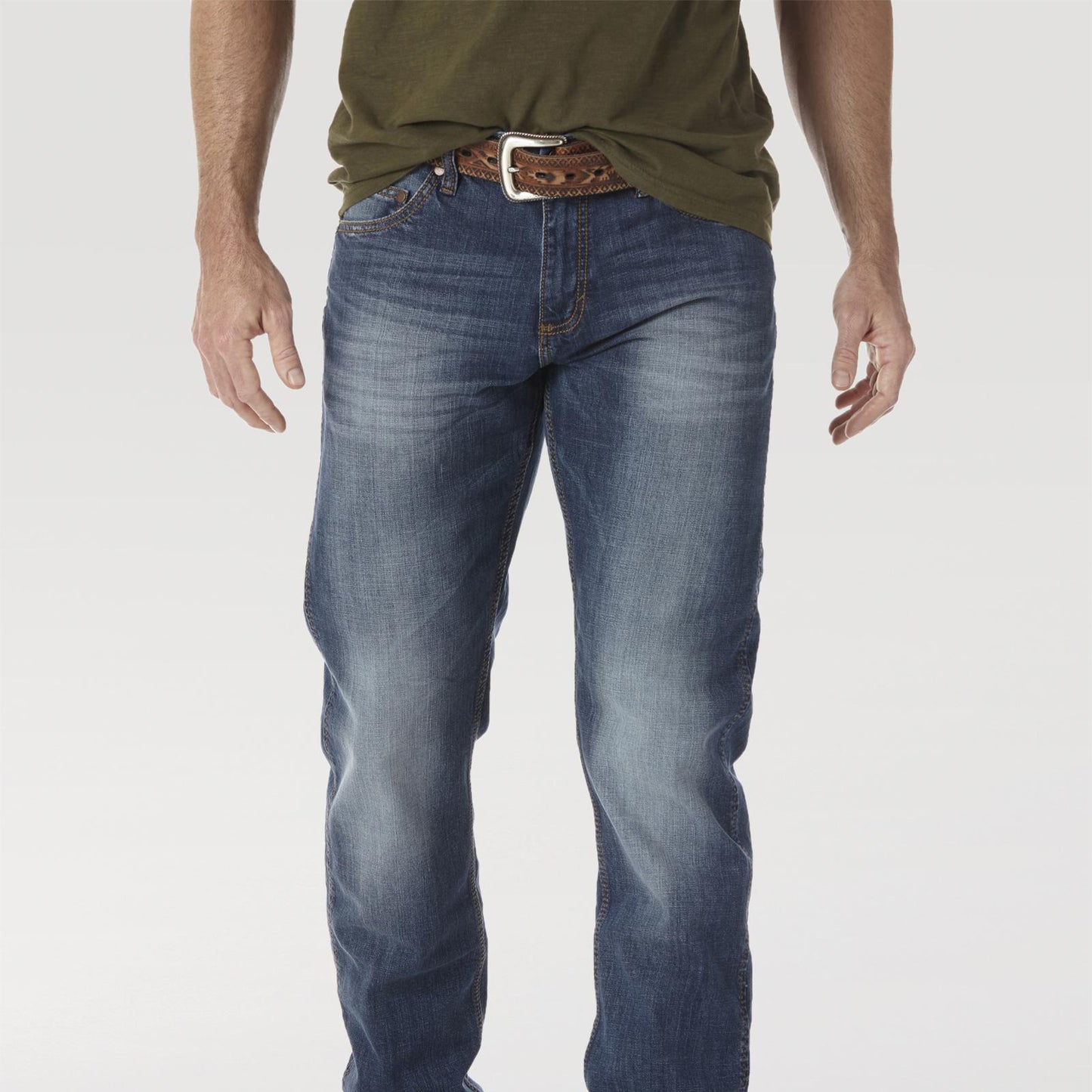Wrangler Retro® Men's Limited Edition Boot Cut Jeans - Slim Straight - Cottonwood - WLT88CW