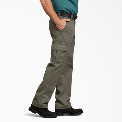 Dickies FLEX Regular Fit Cargo Pants - Moss Green