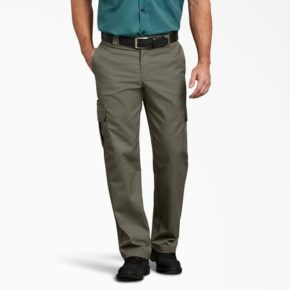 Dickies FLEX Regular Fit Cargo Pants - Moss Green