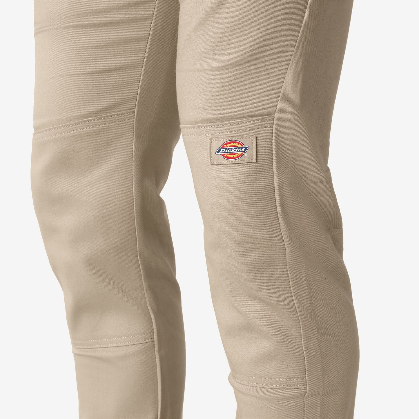 Dickies Skinny Fit Double Knee Work Pants - Desert Sand