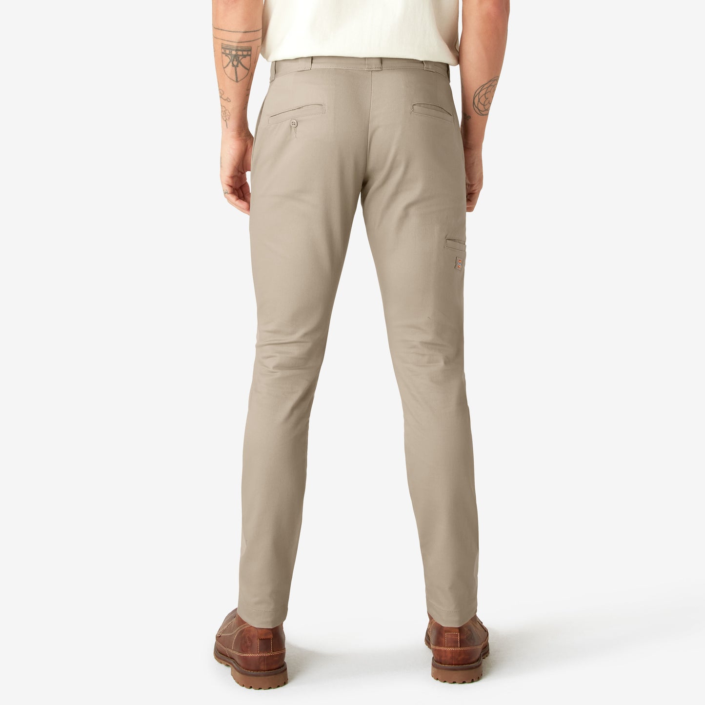 Dickies Skinny Fit Double Knee Work Pants - Desert Sand