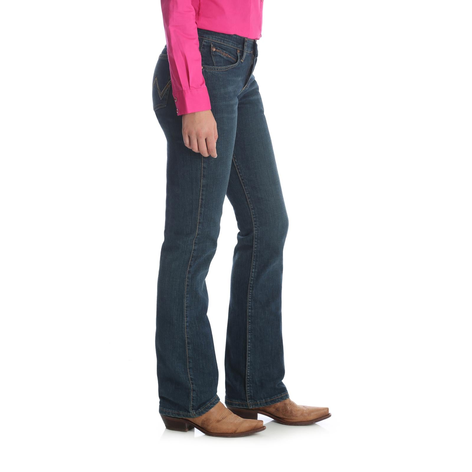 Wrangler® Women's Ultimate Riding Jean Q-Baby Mid-Rise Bootcut - Tuff ...