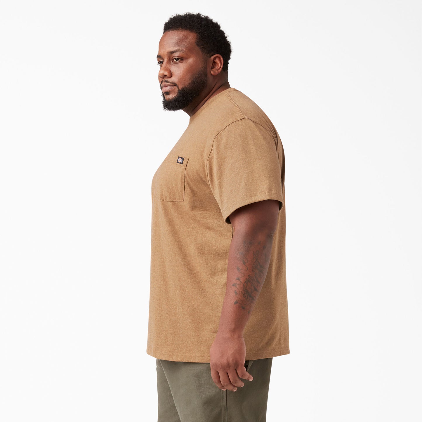 Dickies Heavyweight Heathered Short Sleeve Pocket T-Shirt - Big and Tall