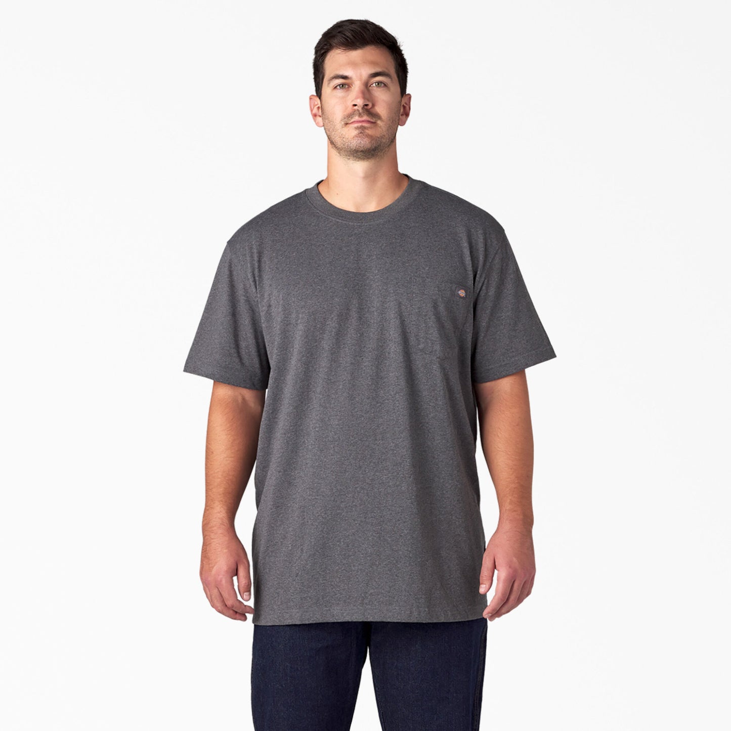 Dickies Heavyweight Heathered Short Sleeve Pocket T-Shirt - Big and Tall