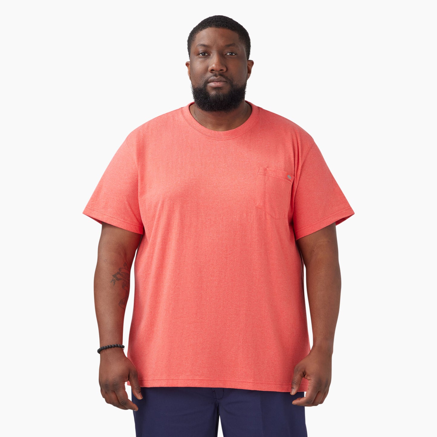 Dickies Heavyweight Heathered Short Sleeve Pocket T-Shirt - Big and Tall