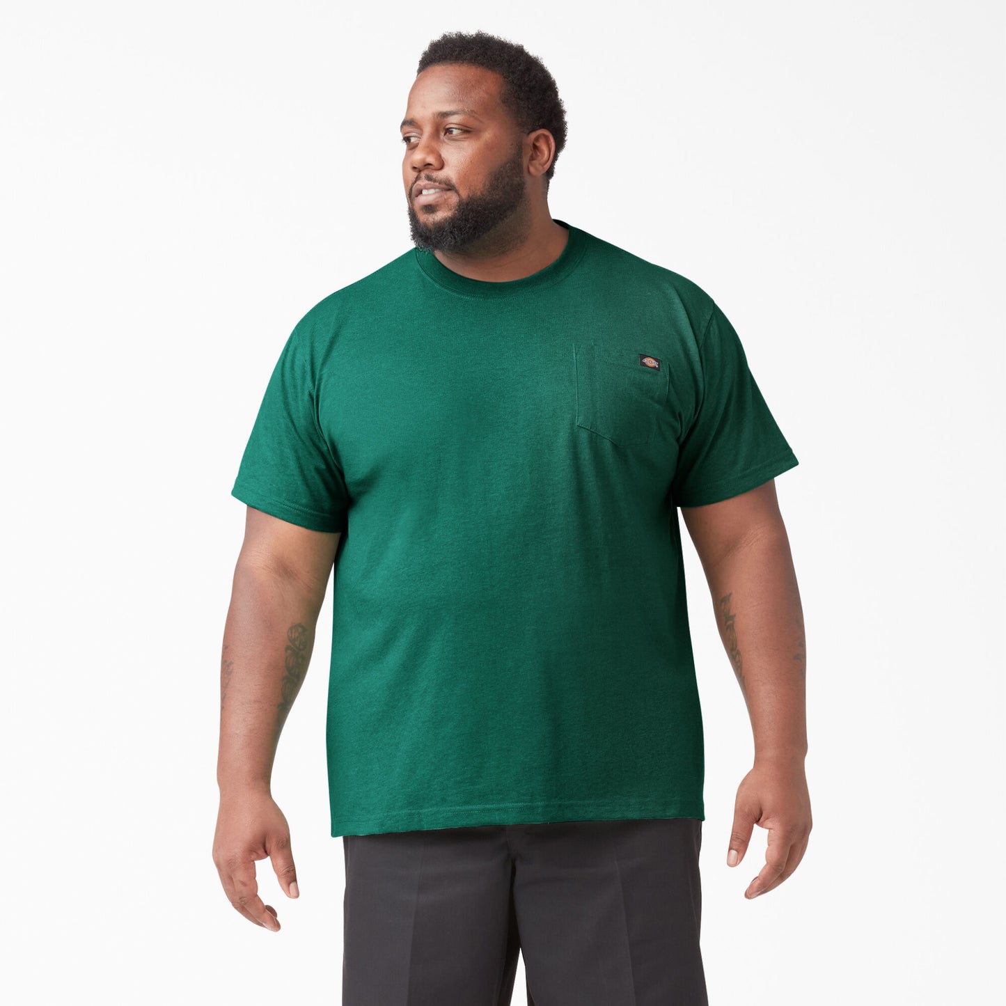 Dickies Heavyweight Heathered Short Sleeve Pocket T-Shirt - Big and Tall