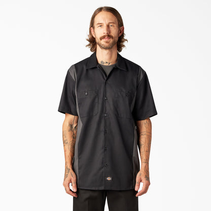 Dickies 双色短袖工作衬衫