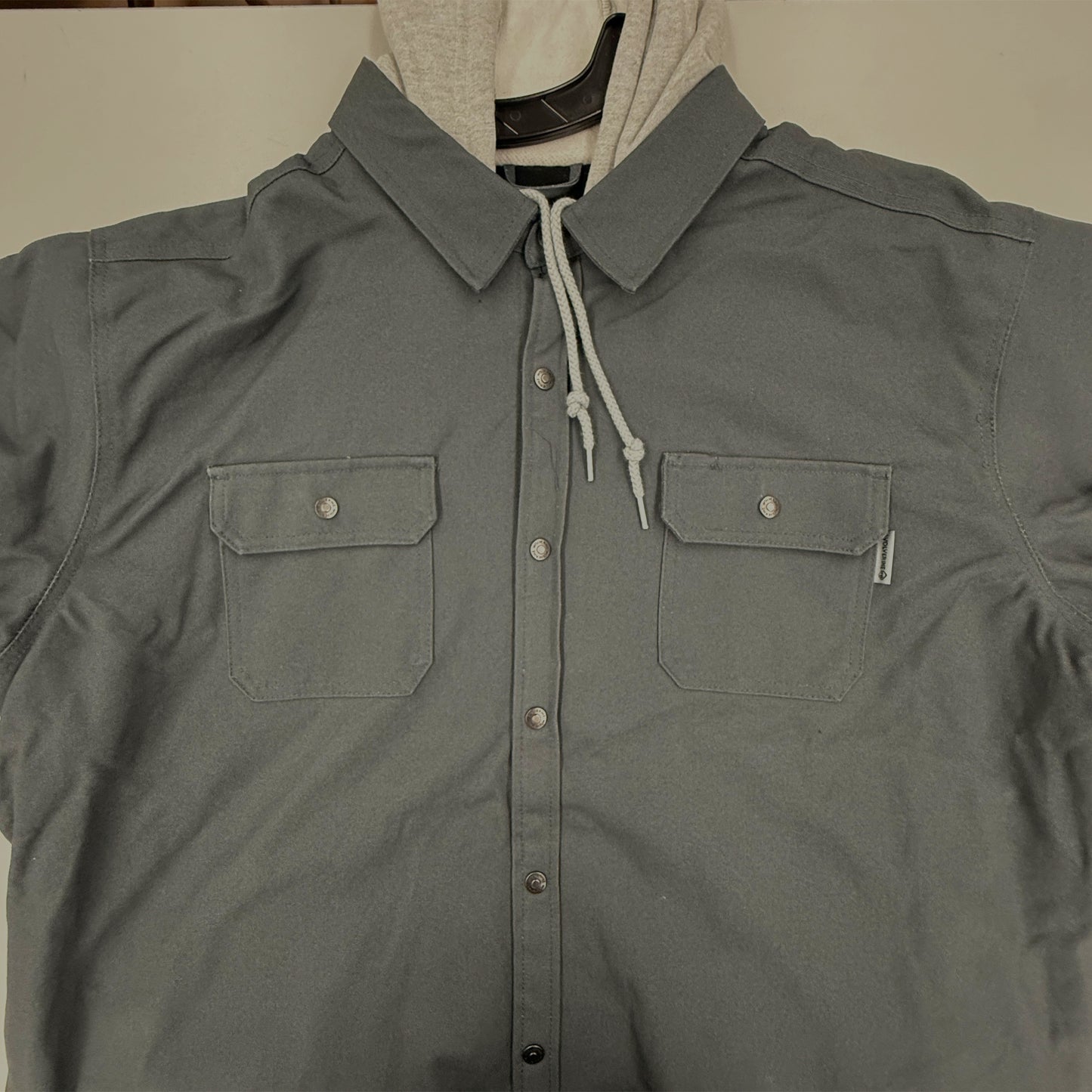 Wolverine Overmans Hooded Snap Front Jacket, Clearance