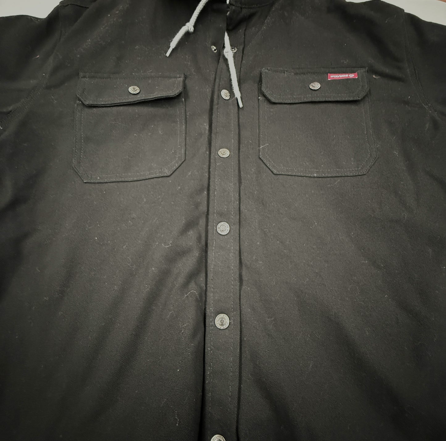 Wolverine Overmans Hooded Snap Front Jacket, Clearance