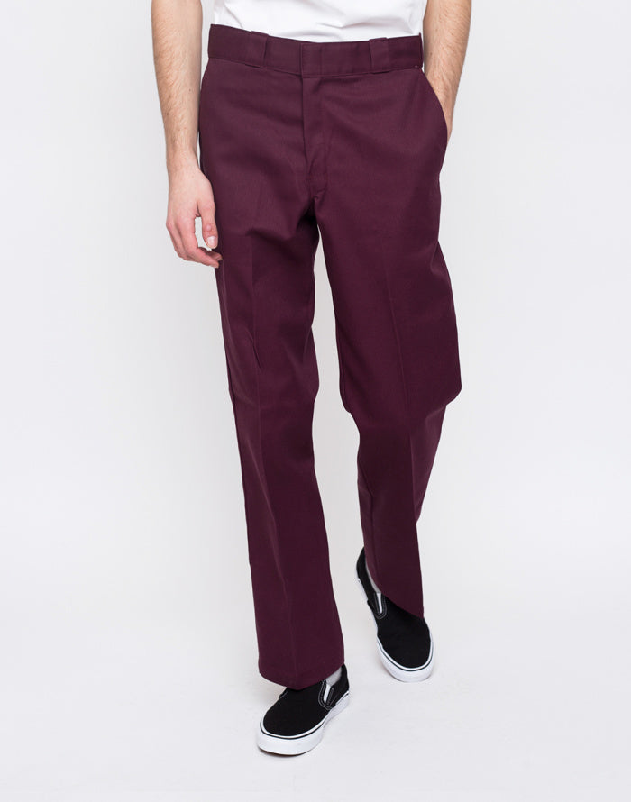 Dickies Original 874® Work Pants, Wine, 30W x 32L, Clearance