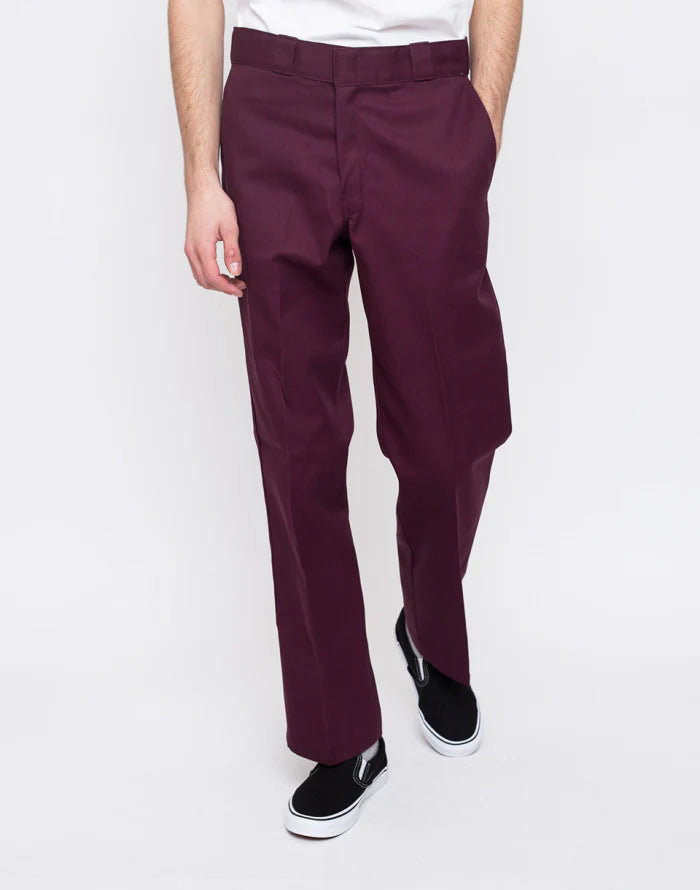 Dickies Original 874® Work Pants, Wine, 42W x 32L, Clearance