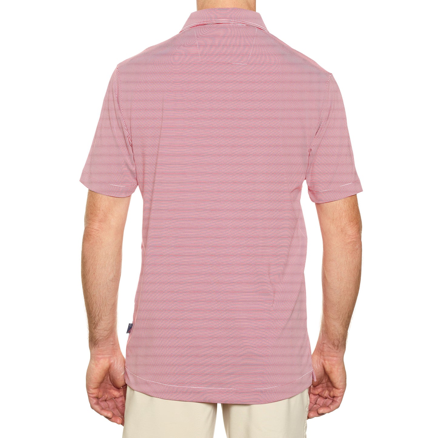 Pro Celebrity Men's Windsor Mini-Feeder Stripe Polo Shirt