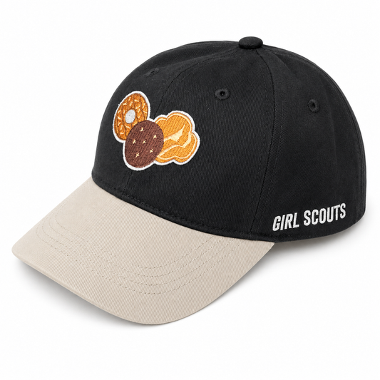 Girl Scouts Trio Cookie Baseball Hat Discontinued - 40024