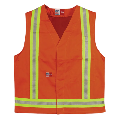 Big Bill Unlined Vest with Reflective Material