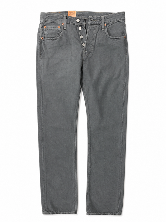 Levi's 501 Original Fit Jeans – Gray (28x32) Button Fly (00501-2220) (Clearance)