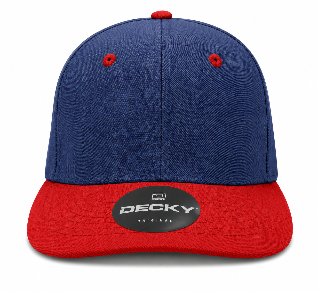 Decky 6 Panel Mid Profile Structured Acrylic/Polyester Cap #207