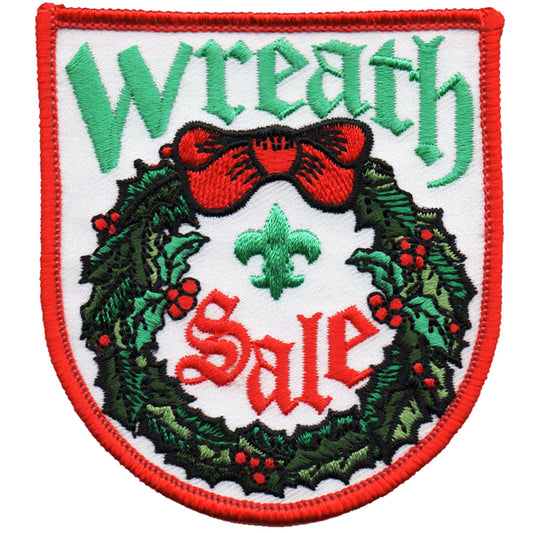 Wreath Sale Scouting America Patch - 0044