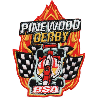 Pinewood Derby BSA Patch