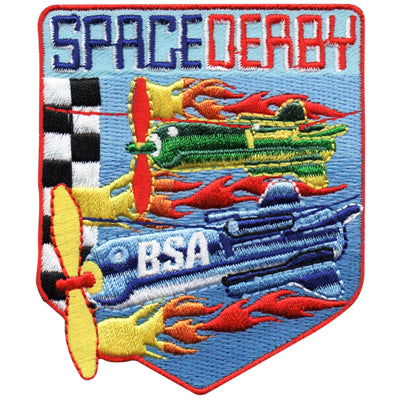Space Derby BSA Patch