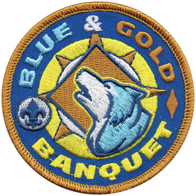 Blue and Gold Banquet Patch
