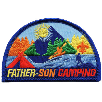 Father-Son Camping Patch