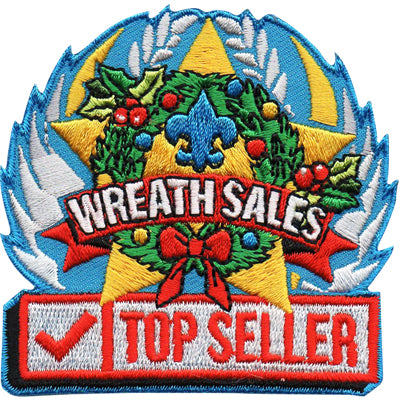Wreath Sales Top Seller Patch