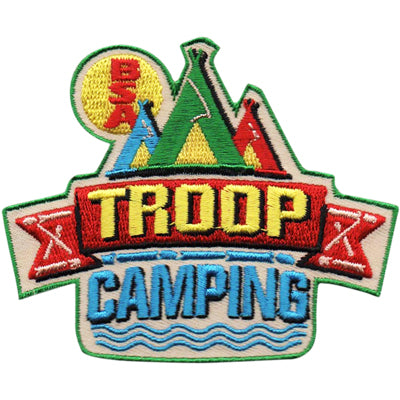Troop Camping Patch