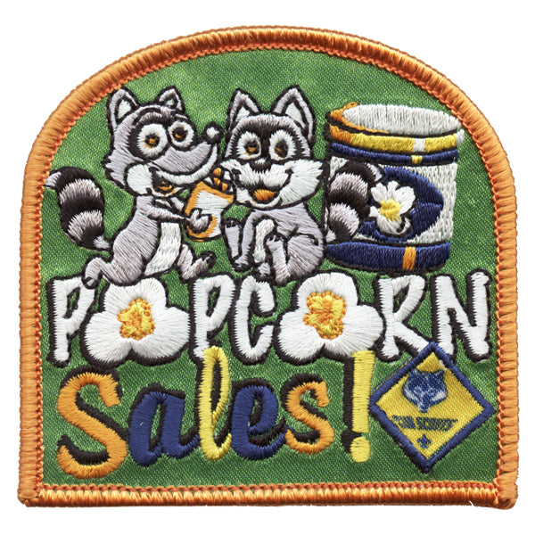 Popcorn Sales Scouting America Patch - 0176