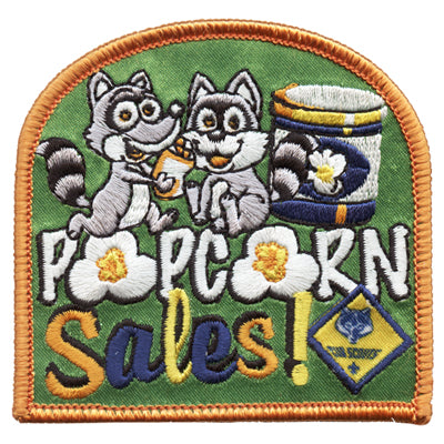 Popcorn Sales Cub Scouts Patch