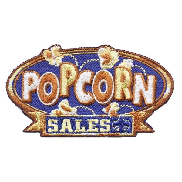 Popcorn Sales Scouting America Patch - 0179